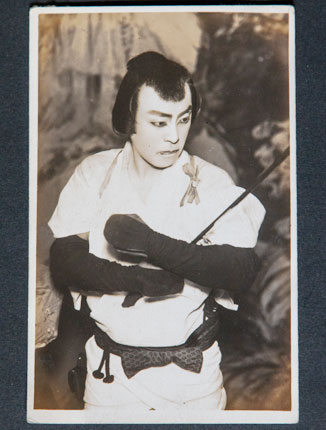 澤田正二郎演じる国定忠治写真